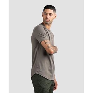 Bylt Gray Premium Basic Drop Cut T-Shirt